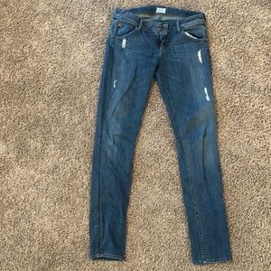 Hudson skinny jeans low-mid rise